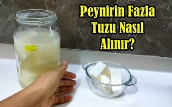Peynirin Fazla Tuzu Nasıl Alınır? / Fazla Tuzlu Salamura Peynirinin Tuzu Nasıl Azaltılır?