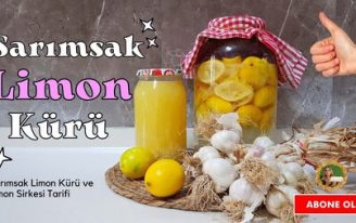 DOĞAL ANTİBİYOTİK LİMON SARIMSAK KÜRÜ