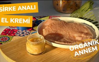 SİRKE ANALI EL KREMİ TARİFİ